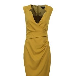 NWT London Dress Company Emma - Sz 4 - Mustard